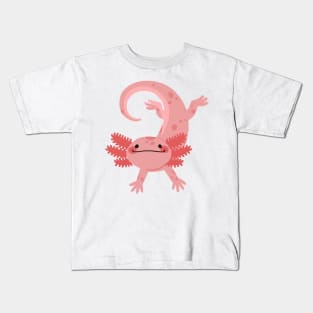 happy axolotl Kids T-Shirt